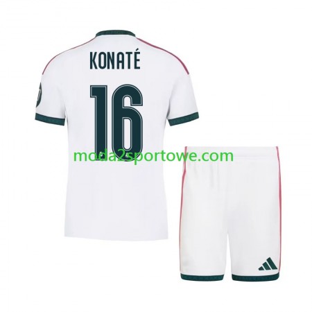 Koszulka Real Madryt Ibrahima Konate 16 Dziecięcy Domowe Stroje Piłkarskie 2026/27 Krótki Rękaw